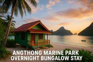 Angthong Marine Park Overnight Bungalow Stay